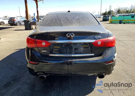 2015 Infiniti Q50 Base из США, поврежденный, VIN JN1BV7AR8FM421453